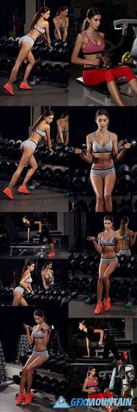 Fitness Woman in Gym