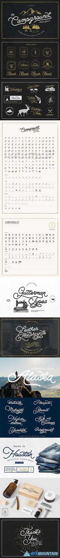 Campground Font Combinations