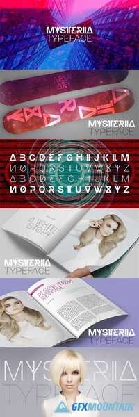Mysteria typeface 