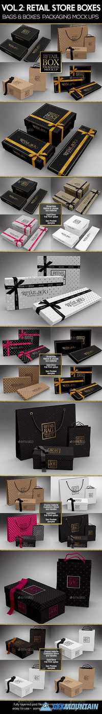 GraphicRiver - Retail Boxes Vol.2: Bag & Box Packaging Mock Ups - 19346258