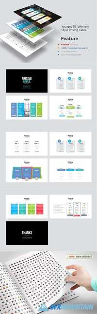 Pricing Table Keynote Template 1148225