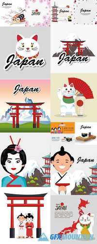 Japanese Culture Architecture Icon Vector