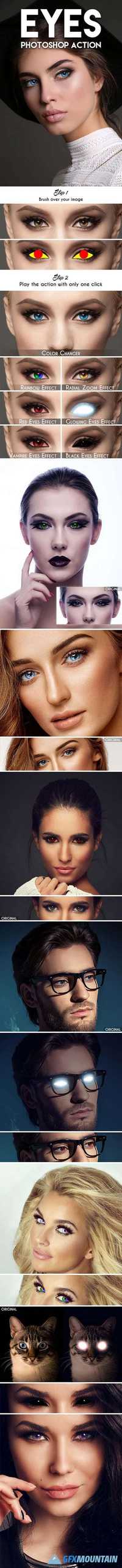 GraphicRiver - Eyes Photoshop Action - 19363896