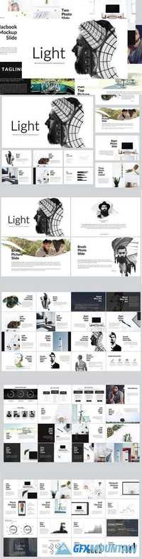 Light MNML Keynote Template 1212652