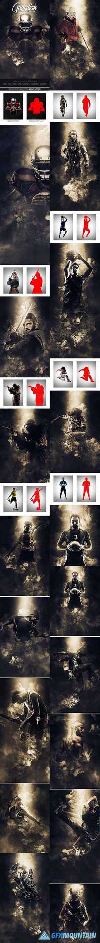 GraphicRiver - Guardian II Photoshop Action - 19416164