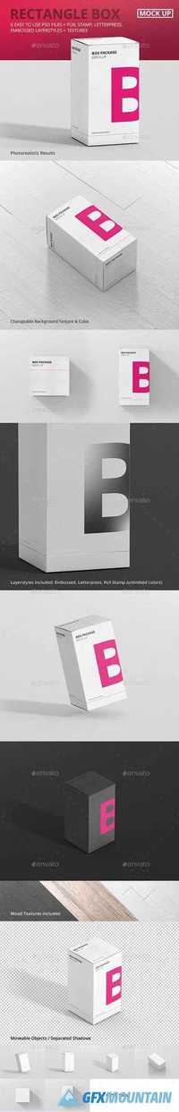 Package Box Mock-Up - Rectangle 16228271