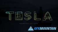 Videohive Tesla Animated Letters  19249939