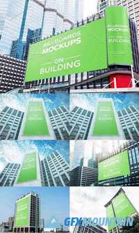 Billboards Mockups on Building Vol.1 1020459