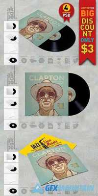 Vinyl Record Mock-Up 1300194