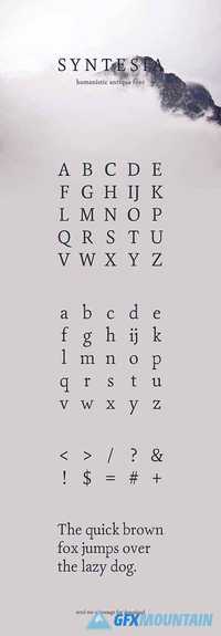 Syntesia Typeface