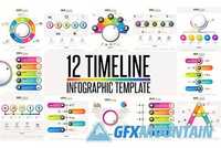 12 Timeline & Infographic Template 3 1277289