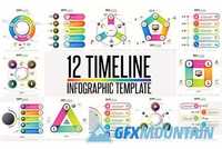 12 Timeline & Infographic Template 4 1277292
