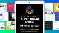 Multipurpose Apps Promo for Tablet 19319344