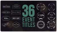 36 Event Titles 19513190