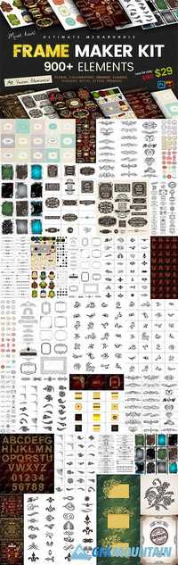 FRAME maker kit | 900+ elements 1274379
