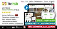 ThemeForest - REHub v6.8.9.5 - Price Comparison, Affiliate Marketing, Multi Vendor Store, Community Theme - 7646339