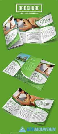 Yoga Class Brochure Template 15166952