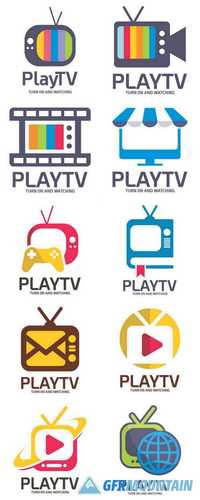 TV Television Broadcasting Media Entertainment Logo