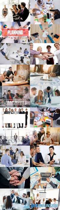 Business People - Team Work - Project Managers Meeting 18