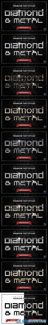 Diamond & Metal #3 - 18 Styles 1276136