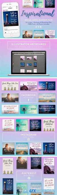 Inspirational Social Media Banners - 1359517