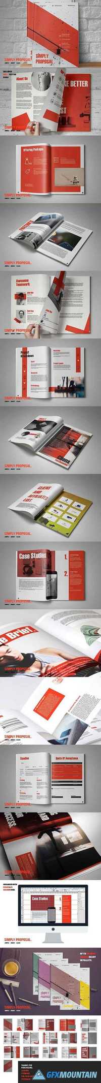 Simply Proposal Template 1359809