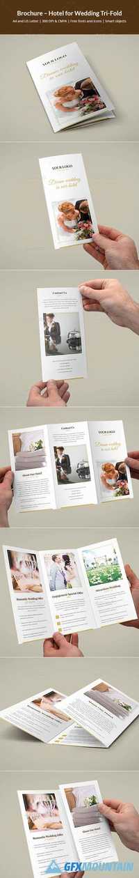 Brochure – Hotel for Wedding Tri-Fold 19527312