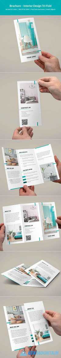 Brochure – Interior Design Tri-Fold 19513276