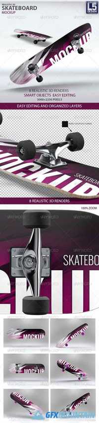 Skateboard Mock-Up 8193198