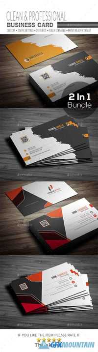 Business Card Bundle 2 In 1 19725482