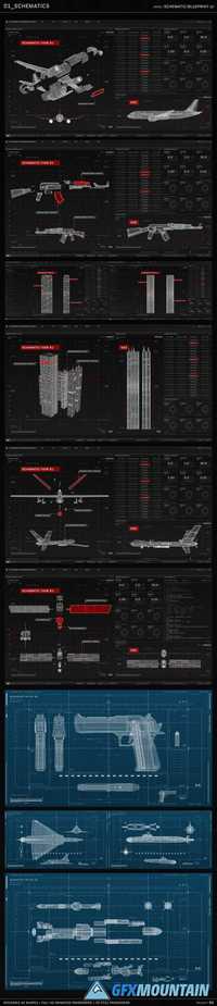 HUD - UI Graphics for FILM, TV and GAMES 19580362