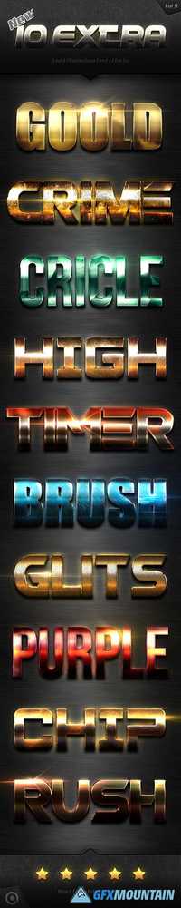 New 10 Extra Light Text Effects Vol.9 19516908