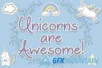 Unicorns are Awesome Font