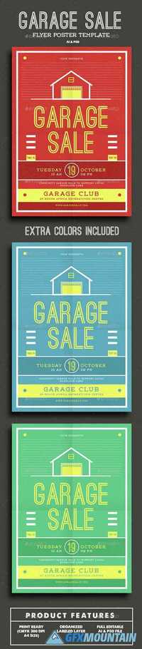 Garage Sale Flyer 15450470