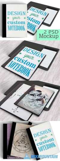 Personalized NoteBook Mockup/DIY
