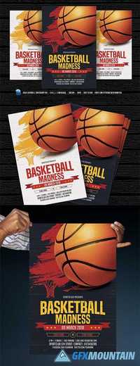 Basketball Madness Flyer