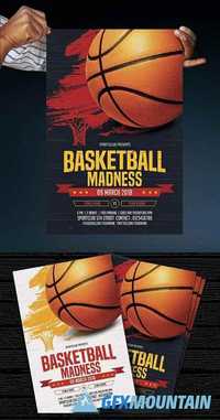 Basketball Madness Flyer 1180407