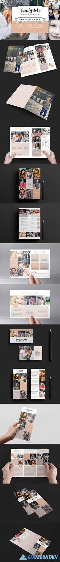 Family Photographer Templates Pack 1378832