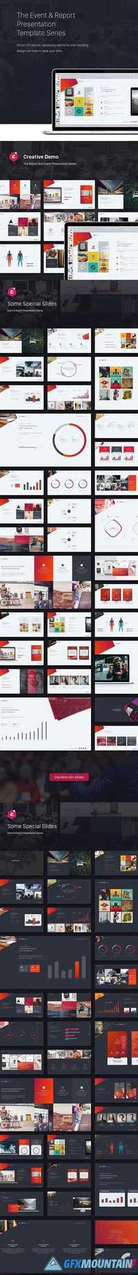 Creative Powerpoint Theme Event Report Theme Series 19381870