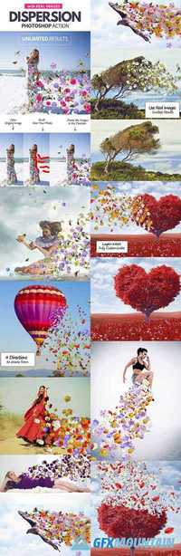 Dispersion with Real Images Photoshop Action 19859000