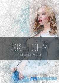  Sketchy Photoshop Action 19853351