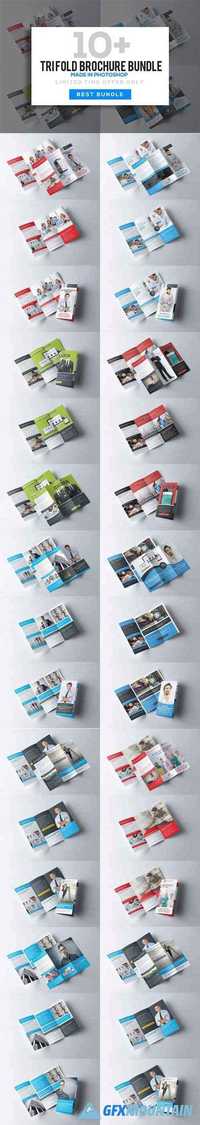 10+ Trifold Brochure Bundle - 1435581