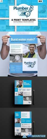 Plumbing Service Templates Pack 1415020
