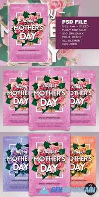 Mother's Day Flyer Template 1411009