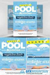 Flyer Template - Pool Party