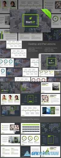 StartUP PowerPoint Template 1469103
