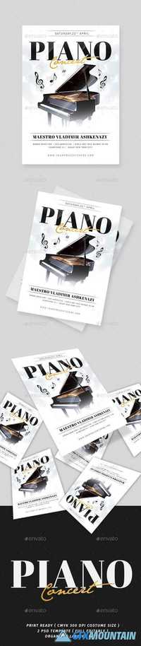 Piano Concert Flyer 19685549