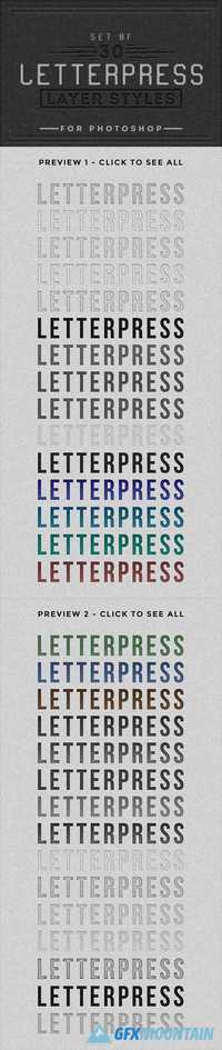 Letterpress Layer Styles Photoshop 1513829