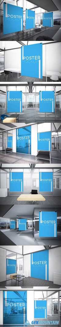 Office Posters Mockups 1437518