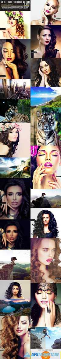50 Ultimate Photoshop Actions 19940844